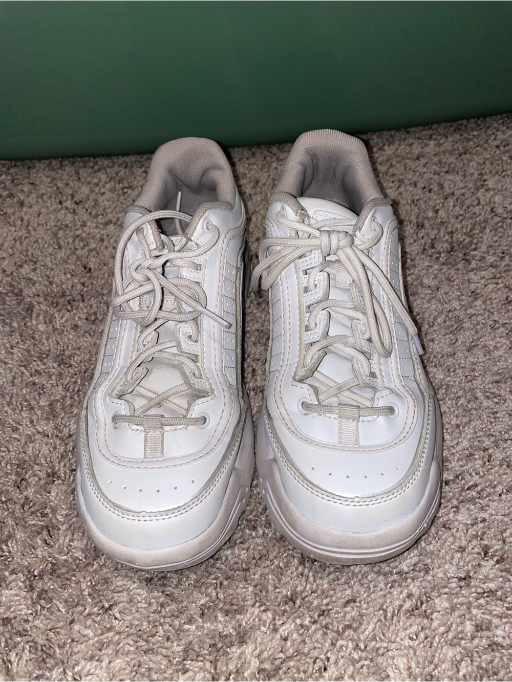 White Avia Chunky Dad Shoes